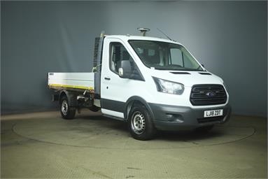 FORD TRANSIT 350 L2 DIESEL RWD 2.0 TDCi 130ps 'One Stop' Tipper [1 Way] Diesel - WHITE - LJ18ZDT - 2 Door Tipper Body