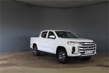 MAXUS T90 ELECTRIC 130kW Elite Double Cab Pickup 88.5kWh Auto Electric - WHITE - NV73XPD - 4 Door Pick Up Body