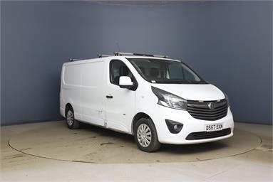 VAUXHALL VIVARO L2 DIESEL 2900 1.6CDTI 120PS Sportive H1 Van Diesel - WHITE - DS67BXN - 5 Door Panel Van