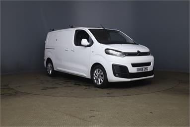 CITROEN DISPATCH M DIESEL 1400 2.0 BlueHDi 120 Van Driver Diesel - WHITE - OY69JYG - 6 Door Panel Van