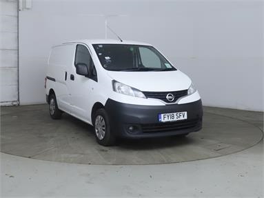 NISSAN NV200 DIESEL 1.5 dCi 110 Acenta Van Euro 6 Diesel - WHITE - FY18SFV - 6 Door Panel Van
