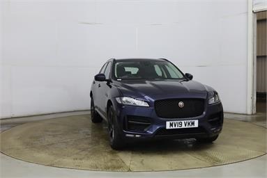 JAGUAR F-PACE 2.0d R-Sport 5dr Auto AWD Diesel - BLUE - MV19VKM - 5 Door Estate