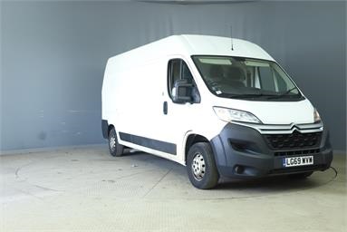 CITROEN RELAY 35 L3 DIESEL 2.2 BlueHDi H2 Van 140ps Enterprise H2 L4 Diesel - WHITE - LG69WVW - 5 Door Panel Van