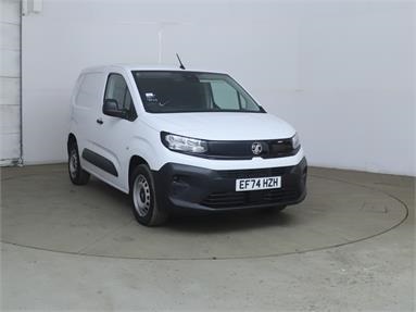 VAUXHALL COMBO CARGO DIESEL 1.5 Turbo D 100ps Prime H1 Van Diesel - WHITE - EF74HZH - 5 Door Panel Van
