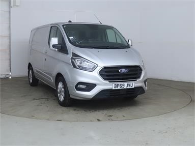 FORD TRANSIT CUSTOM 300 L1 DIESEL FWD 2.0 EcoBlue 130ps Low Roof Limited Van Diesel - SILVER - BP69JVU - 5 Door Panel Van