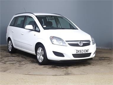 VAUXHALL ZAFIRA 1.6i [115] Exclusiv 5dr Petrol - WHITE - DK63EMF - 5 Door MPV