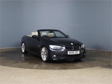 BMW 3 SERIES 320i M Sport 2dr Step Auto Petrol - BLACK - NA58ZGT - 2 Door Convertible