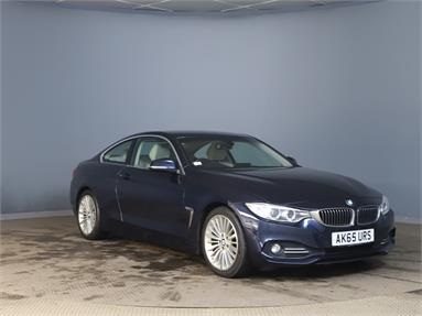BMW 4 SERIES 420d [190] Luxury 2dr [Professional Media] Diesel - BLUE - AK65URS - 2 Door Coupe