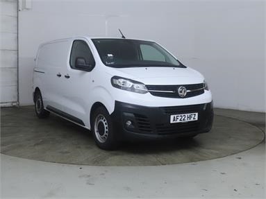 VAUXHALL VIVARO L1 DIESEL 2700 1.5d 120PS Dynamic H1 Van Diesel - WHITE - AF22HFZ - 6 Door Panel Van