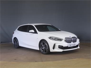 BMW 1 SERIES 118i [136] M Sport 5dr Step Auto Petrol - WHITE - DA71GOH - 5 Door Hatchback