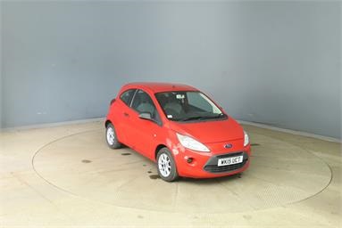 FORD KA 1.2 Studio Connect 3dr [Start Stop] Petrol - RED - WK15UCT - 3 Door Hatchback