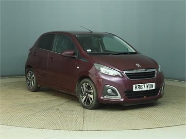 PEUGEOT 108 1.2 PureTech Allure 5dr Petrol - PURPLE - KR67WUW - 5 Door Hatchback