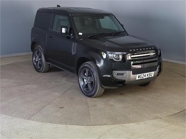LAND ROVER DEFENDER 3.0 D300 Hard Top X-Dynamic HSE Auto [3 Seat] Diesel - BLACK - WG24KSU - 3 Door Van
