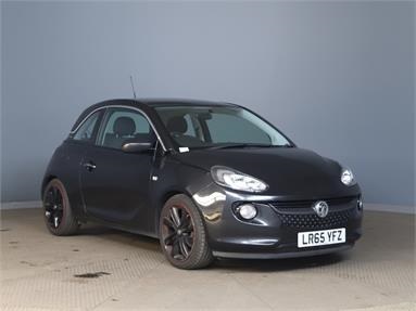 VAUXHALL ADAM 1.2i Glam 3dr Petrol - BLACK - LR65YFZ - 3 Door Hatchback