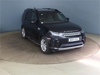 LAND ROVER DISCOVERY DIESEL 3.0 SDV6 306 HSE Commercial Auto Diesel - BLACK - WB19DXH - 5 Door Panel Van