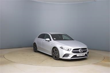 MERCEDES-BENZ A CLASS A35 4Matic 5dr Auto Petrol - SILVER - FX69NVN - 5 Door Hatchback