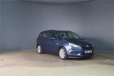 VAUXHALL ZAFIRA 1.4T Design 5dr Petrol - BLUE - WM17VMP - 5 Door MPV