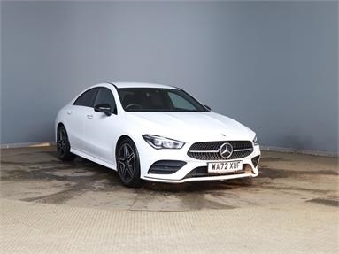 MERCEDES-BENZ CLA CLA 180 AMG Line Premium 4dr Tip Auto Petrol - WHITE - WA72XUF - 4 Door Coupe