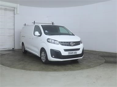 VAUXHALL VIVARO L2 DIESEL 2900 1.5d 100PS Sportive H1 Van Diesel - WHITE - DS69UOU - 6 Door Panel Van