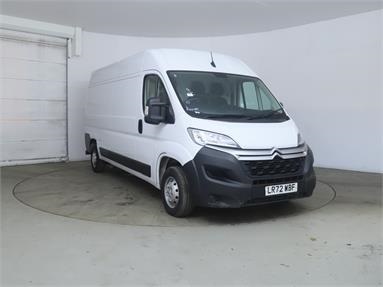 CITROEN RELAY 35 L3 DIESEL 2.2 BlueHDi H2 Van 140ps Enterprise Diesel - WHITE - LR72WBF - 5 Door Panel Van
