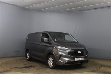 FORD TRANSIT CUSTOM 300 L1 DIESEL FWD 2.0 EcoBlue 136ps H1 Van Limited Diesel - GREY - YS74GGK - 5 Door Panel Van