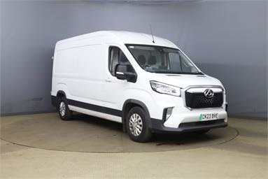 MAXUS E DELIVER 9 LWB ELECTRIC FWD 150kW High Roof Van 88.5kWh N2 Auto Electric - WHITE - CK23BVE - 5 Door Panel Van