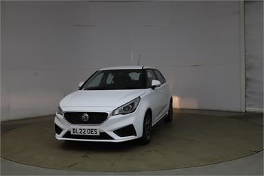 MG MG3 1.5 VTi-TECH Excite 5dr Petrol - WHITE - DL22OES - 5 Door Hatchback