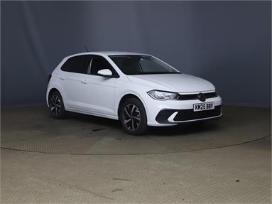 VOLKSWAGEN POLO 1.0 TSI Match 5dr DSG Petrol - WHITE - KM25BBV - 5 Door Hatchback