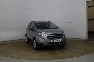 FORD ECOSPORT 1.0 EcoBoost 125 Titanium 5dr Petrol - SOLAR SILVER - KN72WGX - 5 Door Hatchback