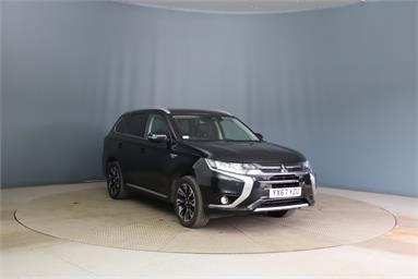 MITSUBISHI OUTLANDER 2.0 PHEV GX4hs 5dr Auto Petrol/Hybrid - Black - YX67YZU - 5 Door Estate