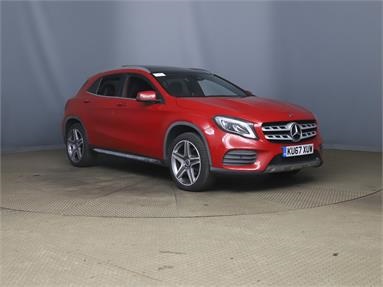 MERCEDES-BENZ GLA GLA 220d 4Matic AMG Line Prem Plus 5dr Auto Diesel - RED - KU67XUW - 5 Door Estate