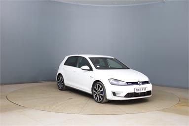 VOLKSWAGEN GOLF 1.4 TSI GTE 5dr DSG Petrol PHEV - White - NA16FVF - 5 Door Hatchback