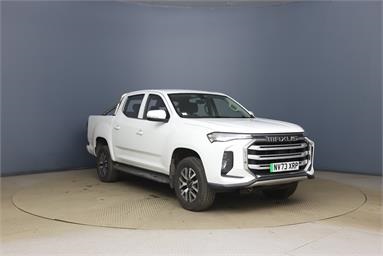 MAXUS T90 ELECTRIC 130kW Elite Double Cab Pickup 88.5kWh Auto Electric - WHITE - NV73XRP - 4 Door Pick Up Body