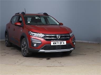 DACIA SANDERO STEPWAY 1.0 TCe Prestige 5dr CVT Petrol - RED - MM71BFA - 5 Door Hatchback