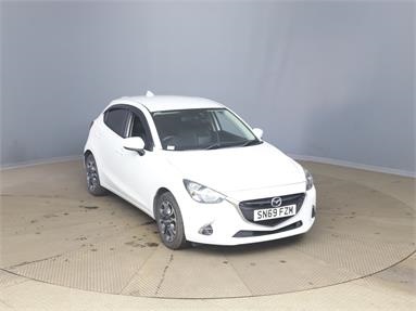 MAZDA 2 1.5 Sport Nav+ 5dr Petrol - WHITE - SN69FZM - 5 Door Hatchback