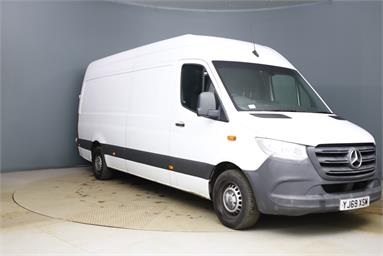 MERCEDES-BENZ SPRINTER 311CDI L3 DIESEL RWD 3.5t H2 Van Diesel - WHITE - YJ69XSM - 4 Door Panel Van