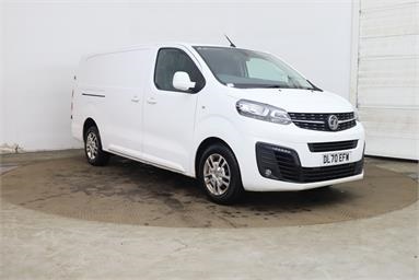 VAUXHALL VIVARO L2 DIESEL 2900 1.5d 100PS Sportive H1 Van Diesel - WHITE - DL70EFW - 6 Door Panel Van