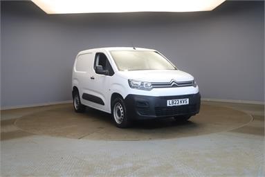 CITROEN BERLINGO M DIESEL 1.5 BlueHDi 1000Kg Enterprise Ed 100ps 6 Speed S/S Diesel - WHITE - LB23KVS - 5 Door Panel Van