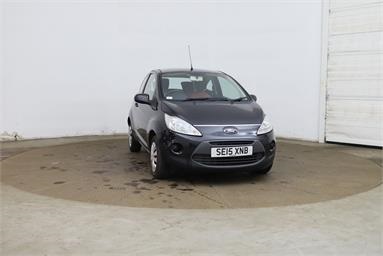FORD KA 1.2 Edge 3dr [Start Stop] Petrol - BLACK - SE15XNB - 3 Door Hatchback