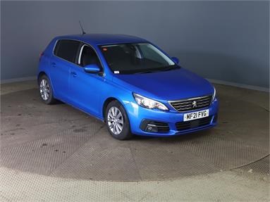 PEUGEOT 308 1.2 PureTech 130 Allure Premium 5dr [Digital] Petrol - BLUE - MF21FVG - 5 Door Hatchback