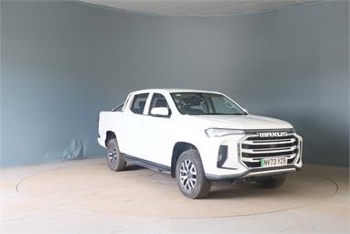 MAXUS T90 ELECTRIC 130kW Elite Double Cab Pickup 88.5kWh Auto Electric - WHITE - NV73YZB - 4 Door Pick Up Body