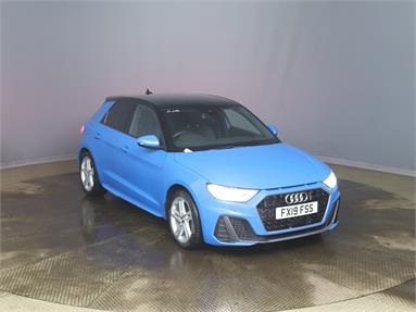 AUDI A1 30 TFSI S Line 5dr S Tronic Petrol - BLUE - FX19FSS - 5 Door Hatchback