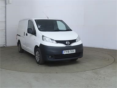 NISSAN NV200 DIESEL 1.5 dCi 110 Acenta Van Euro 6 Diesel - WHITE - FY18SGU - 6 Door Panel Van