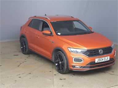 VOLKSWAGEN T-ROC 1.5 TSI EVO R-Line 5dr Petrol - ORANGE - JD04OJX - 5 Door Hatchback
