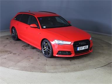 AUDI A6 3.0 TDI [272] Quattro Black Edition 5dr S Tronic Diesel - RED - EX17AEG - 5 Door Estate