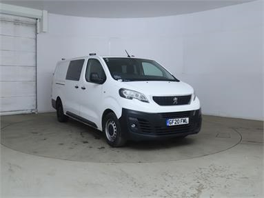 PEUGEOT EXPERT LONG DIESEL 1400 2.0 BlueHDi 120 Professional Crew Van Diesel - Bianca White - GF20FML - 6 Door Window Van