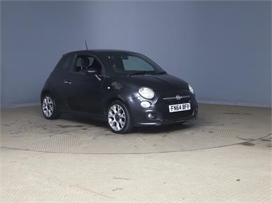 FIAT 500 1.2 S 3dr Petrol - BLACK - FN64BFV - 3 Door Hatchback