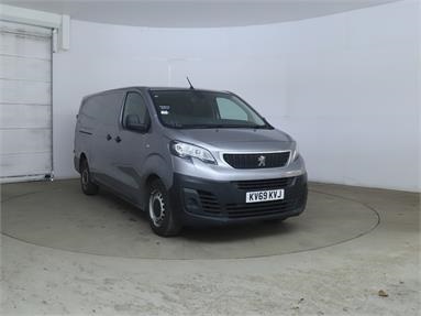 PEUGEOT EXPERT LONG DIESEL 1400 2.0 BlueHDi 120 Professional Van Diesel - GREY - KV69KVJ - 6 Door Panel Van