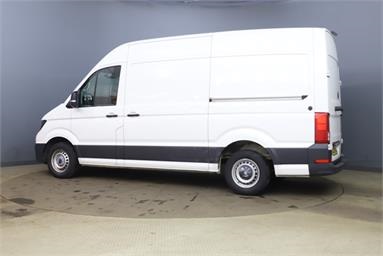VOLKSWAGEN CRAFTER CR35 MWB DIESEL FWD 2.0 TDI 140PS Commerce Plus High Roof Van Diesel - WHITE - GU25BZC - 5 Door Panel Van