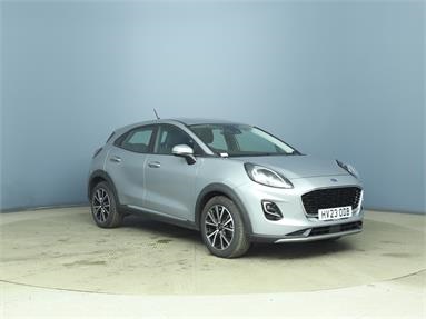 FORD PUMA 1.0 EcoBoost Hybrid mHEV Titanium 5dr Petrol - SOLAR SILVER - HV23ODB - 5 Door Hatchback